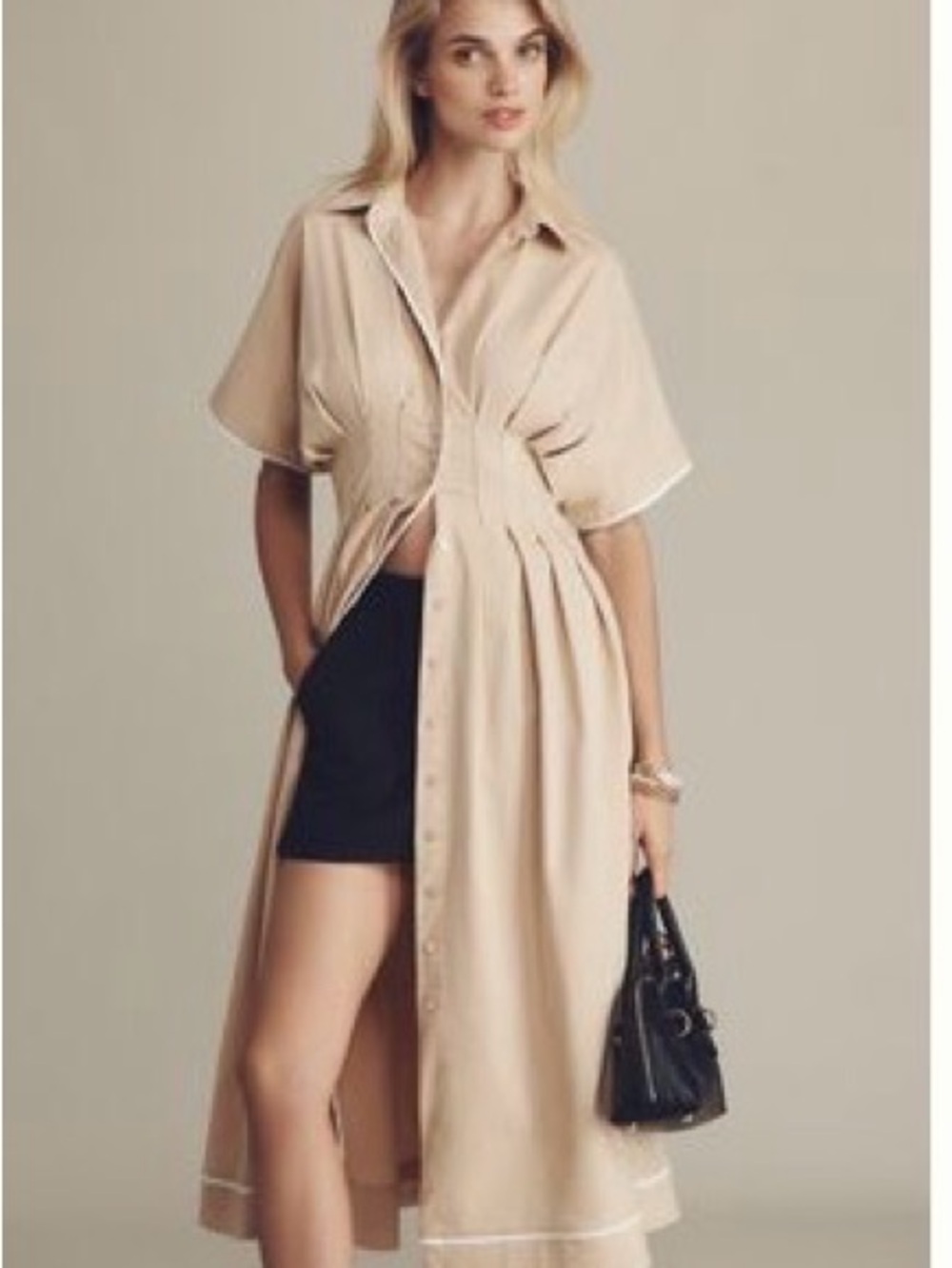 Tobie Shirt Dress By Exquise